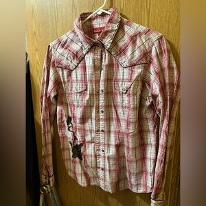 Panhandle Slim Western button up size Large